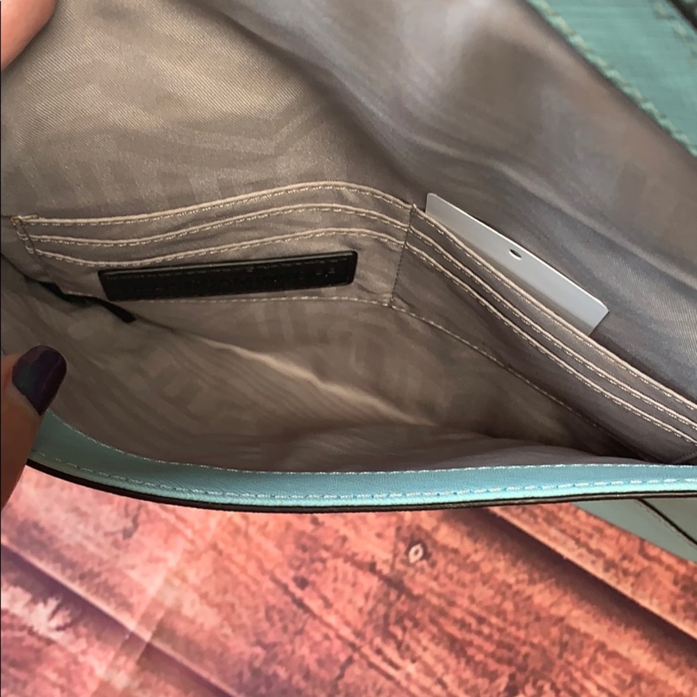 Blue Rebecca Minkoff Envelope Clutch - Picture 3 of 4